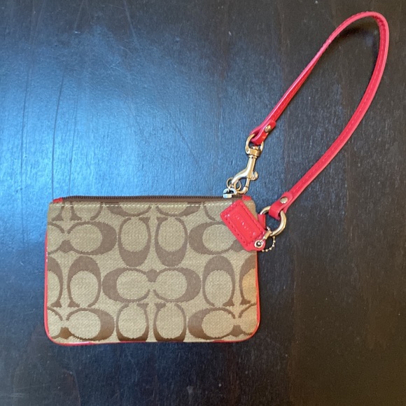 Pink Coach Wristlet Wallet - Picture 4 of 7